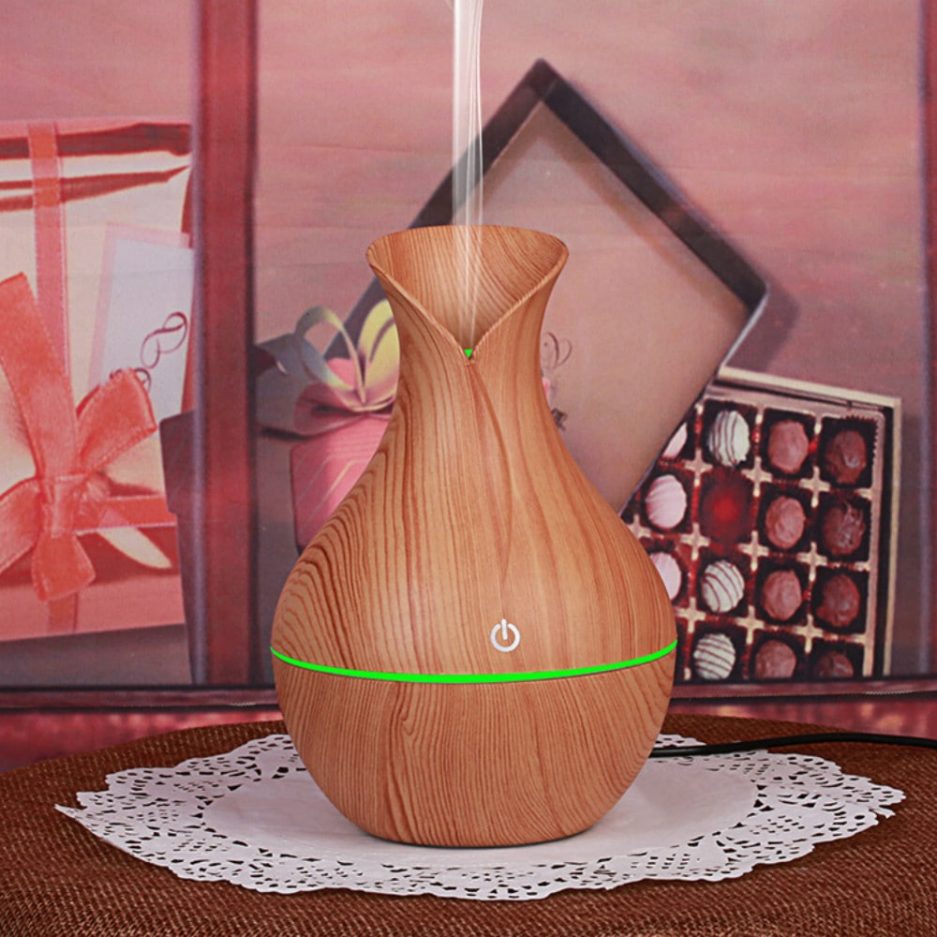 Ultrasone Houten Aromatherapie Diffuser